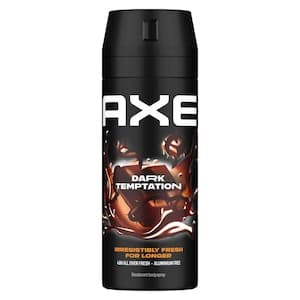 Axe Men Deodorant Body Spray Dark Temptation, 150ml