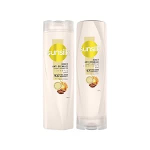 Sunsilk Naturals Shampoo & Conditioner Honey Anti-Breakage 400ml + 350ml