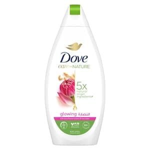 Dove Care by Nature Glowing Body Wash Lotus & Rice Water 500ml