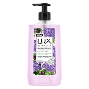 Lux Botanicals Fig Extract And Geranium Oil Hand Wash Purple 250ml