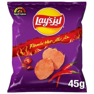 Lay’s Flamin' Hot Potato Chips, 45g