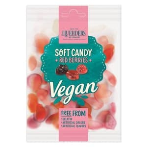 J.Luehders Vegan Red Berries Soft Candy, 45g