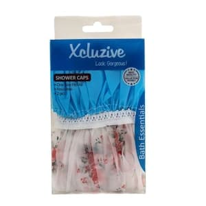 Xcluzive Shower Cap Multicolour, Pack of 2