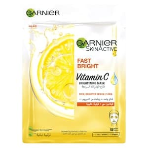 Garnier SkinActive Fast Bright Tissue Mask, 28g