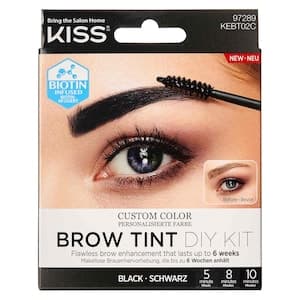 Kiss Brow Tint Kit Black