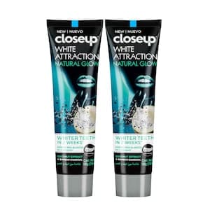 Closeup White Attraction Natural Glow Toothpaste Coconut & Bamboo Charcoal, 75ml