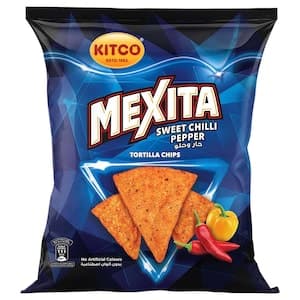Kitco Mexita Sweet Chilli Pepper Tortilla Chips, 40g