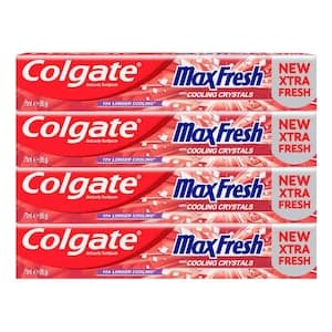 Colgate Max Fresh Spicy Toothpaste, 75ml, Pack of 4