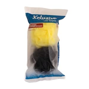Xcluzive Exfoliating Bath Sponge, Pack of 2