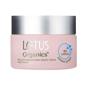 Lotus Organics Precious Brightening Night Cream, 50g