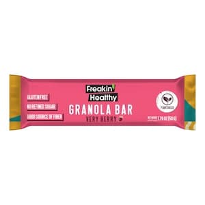 Freakin' Healthy Very Berry Flavoured Granola Bar, 50g