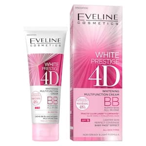 Eveline Cosmetics White Prestige 4D Whitening Multi-Function BB Cream SPF15 White 50ml