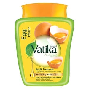 Vatika Naturals Egg Protein Conditioning Hair Mask, 500g