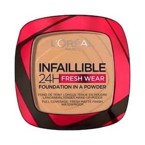L'Oreal Paris Infallible 24H Fresh Wear Foundation Powder, 140 Golden Beige