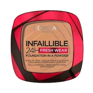 L'Oreal Paris Infallible 24H Fresh Wear Foundation Powder, 220 Sand