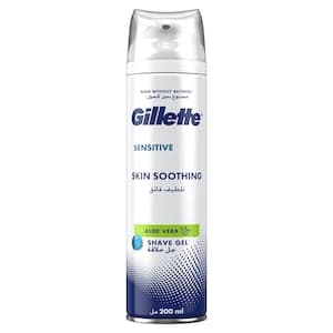Gillette Shaving Gel Aloe Vera, 200ml