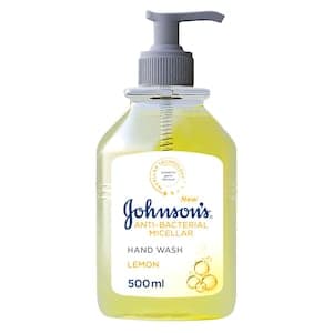 Johnson's Anti-Bacterial Micellar Handwash Lemon Moisturising 500ml