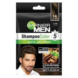 Garnier Shampoo Hair Colour Brown Black, 20ml