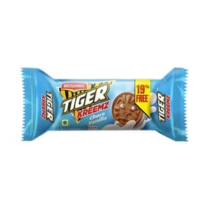 Britannia Tiger Kreemz Choco Vanilla Biscuits 90g