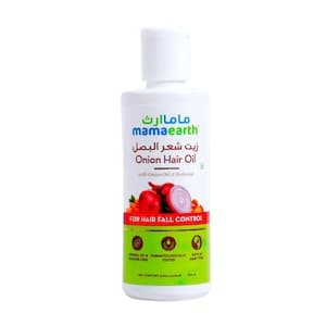 Mamaearth Onion Hair Oil For Hair Regrowth & Hair Fall Control With Redensyl 150ml