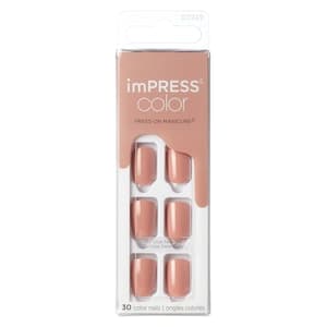 Kiss Impress Colour Press-On Manicure False Nails KIMC010C Sandbox