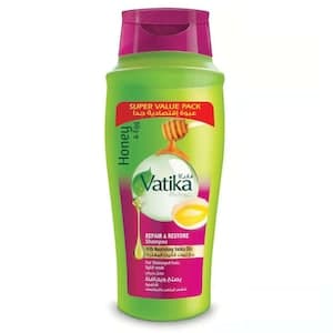 Dabur Vatika Naturals Repair and Restore Shampoo Enriched with Egg and Honey, 700ml