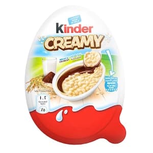 Kinder Creamy Milky & Crunchy, 19g