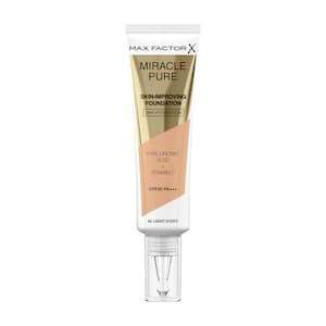 Max Factor Miracle Pure Skin Improving Foundation SPF30, 40 Light Ivory