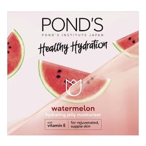 Pond's Juice Collection Glow In A Flash Watermelon Gel Cream Moisturizer Pink 50g