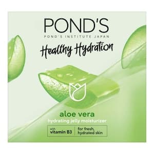 Pond's Juice Collection Healthy Hydration Aloe Vera Gel Moisturizer Green 50g