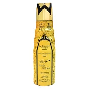 Nabeel Habibi Lil Abad Smart Deodorant Body Spray Clear 200ml