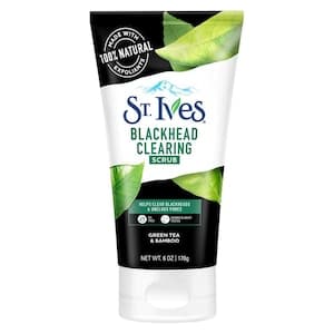 St. Ives Blackhead Clearing Green Tea And Bamboo Scrub White 170g