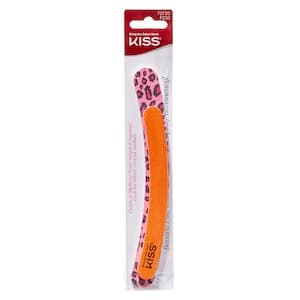 Kiss Coarse To Medium Banana Nail File F233 Multicolour