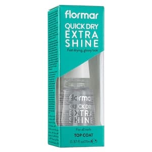 Flormar Quick Dry Extra Shine Nail Care Top Coat Clear 11ml