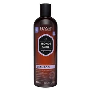 Hask Blonde Care Purple Toning Shampoo, 355ml