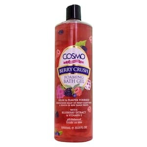 Cosmo Beaute Berry Crush Foaming Bath Gel Red 1L