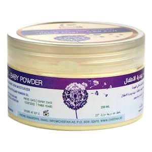Cheetah Shea Butter Baby Powder White 250ml