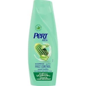 Pert Plus Frizz Control Shampoo with Cactus Oil and Aloe Vera Extract, 400ml