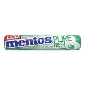 Mentos Pure Fresh Sugar-Free Spearmint Flavour Chewing Gum, 15.75g