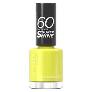 Rimmel London 60 Seconds Super Shine Nail Polish 155 Beach Breeze Please 8ml