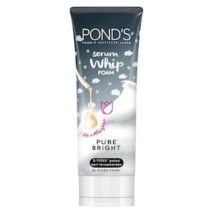 Pond's Serum Whip Foam Pure Bright White 100g