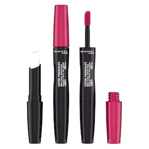 Rimmel London Lasting Provocalips Duo Liquid Lipstick, 310 Pouting Pink