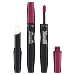Rimmel London Lasting Provocalips Duo Liquid Lipstick, 440 Maroon Swoon