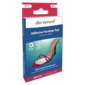 Deramed Adhesive Forefoot Pad White 1 Pair