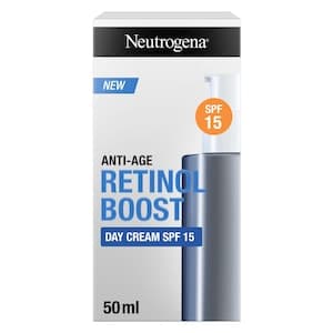 Neutrogena Retinol Boost Day Cream, Anti-Ageing, SPF 15 Day Cream 50ml
