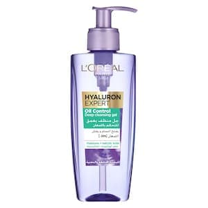 L'Oreal Paris Hyaluron Expert Oil Control Deep Cleansing Gel Clear 200ml