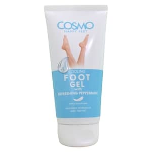 Cosmo Happy Feet Cooling Foot Gel With Refreshing Peppermint White 150ml