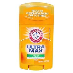 Arm & Hammer Ultra Max Fresh Antiperspirant Deodorant Solid Stick, 28g
