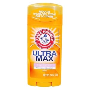 Arm & Hammer Ultra Max Powder Fresh Antiperspirant Deodorant Solid Stick, 73g