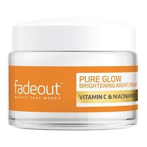 Fadeout Pure Glow Brightening Night Cream White 50ml